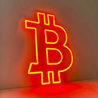 Bitcoin Neon Wall Sign