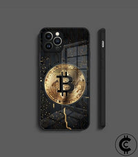 Apple iPhone Tempered Glass Bitcoin Phone Case - CryptoCulture