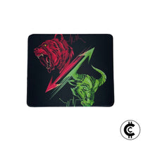 Bear vs Bull Themed Crypto Mouse Pad - CryptoCulture