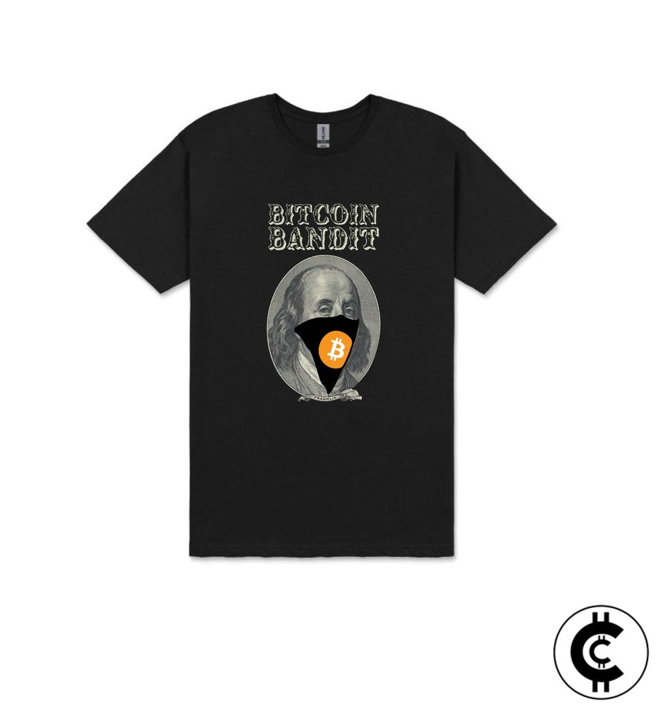 Bitcoin Bandit Crypto T-Shirt - CryptoCulture