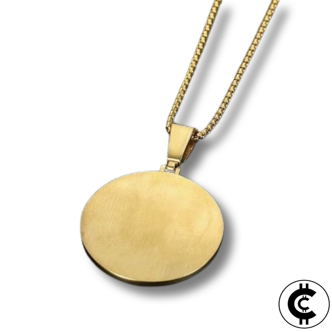 Bitcoin Iced Pendant Necklace - CryptoCulture