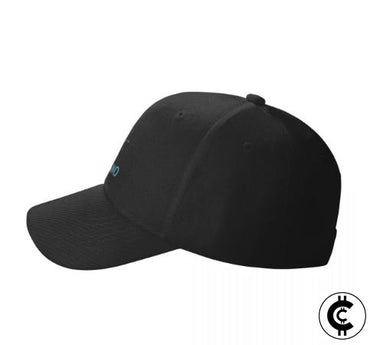 Black Cardano Themed Cap - CryptoCulture