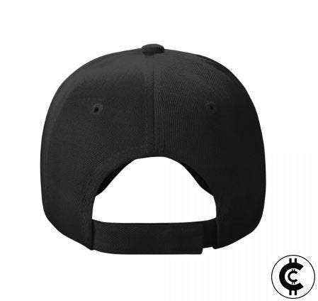 Black XRP Hat Cap - CryptoCulture