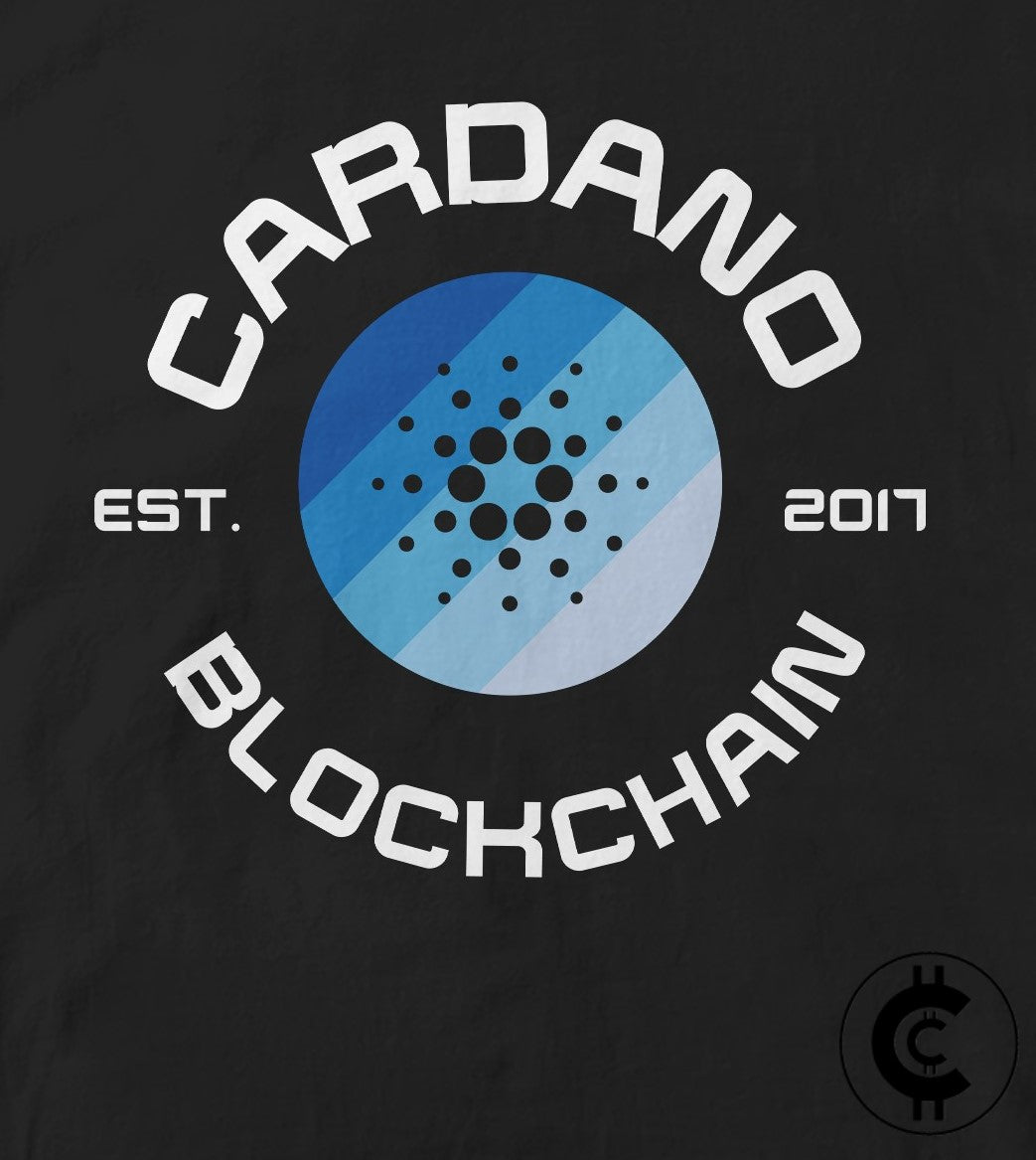 Cardano Blockchain Est 2017 Crypto T-Shirt - CryptoCulture