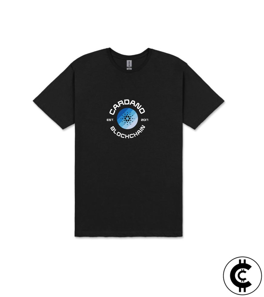 Cardano Blockchain Est 2017 Crypto T-Shirt - CryptoCulture