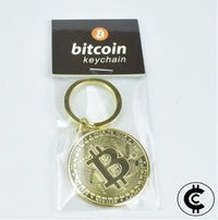 Gold Bitcoin Token Keyring - CryptoCulture