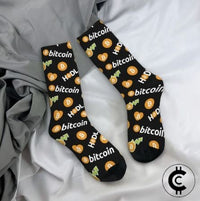 HODL Bitcoin Themed Socks - CryptoCulture