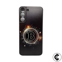 Samsung Bitcoin Black Silicone Case (Matt Finish) - CryptoCulture