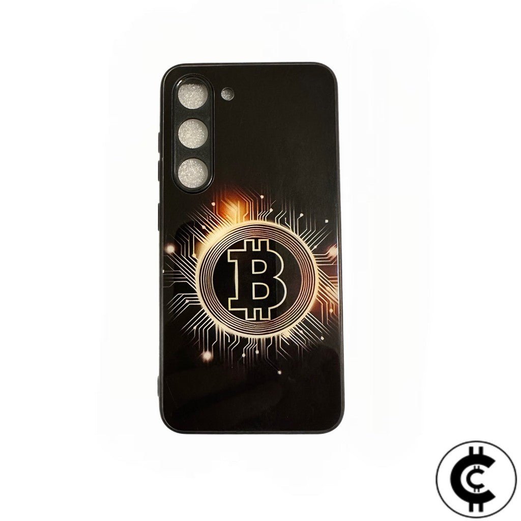 Samsung Tempered Glass Bitcoin Phone Case - CryptoCulture