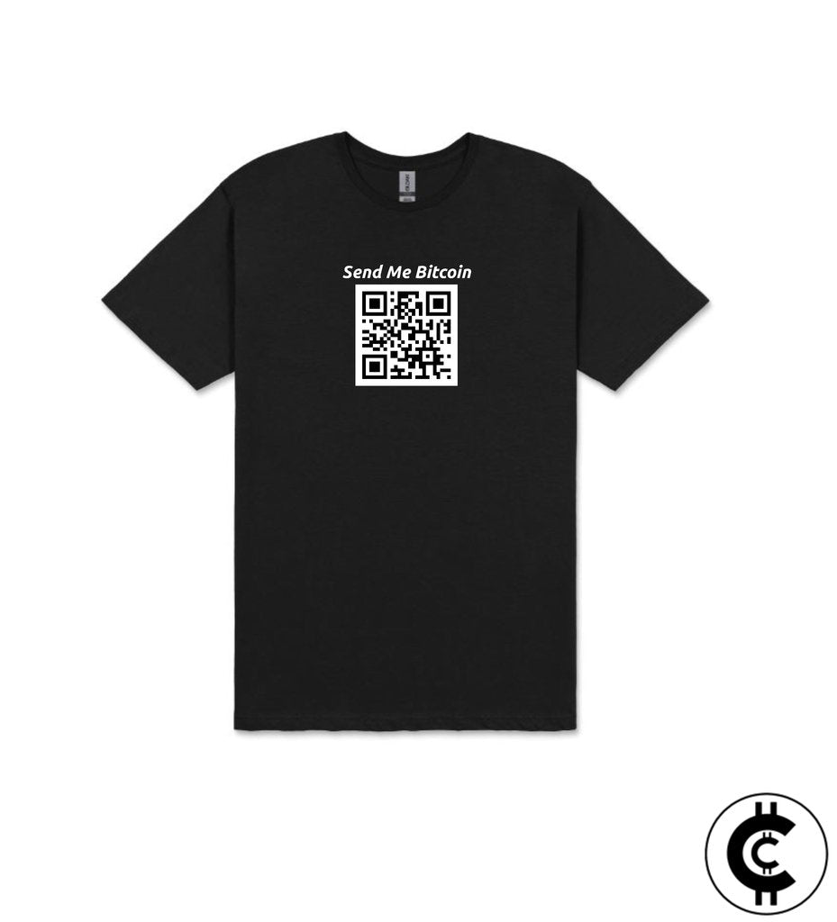 Send Me Bitcoin Crypto T-Shirt - CryptoCulture