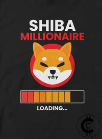 Shiba Millionaire Crypto Meme T-Shirt - CryptoCulture