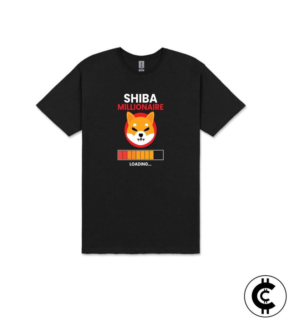 Shiba Millionaire Crypto Meme T-Shirt - CryptoCulture