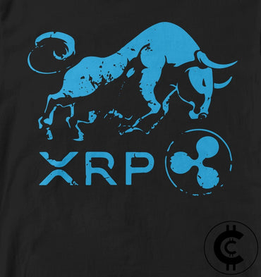 XRP Bull Crypto T-Shirt - CryptoCulture